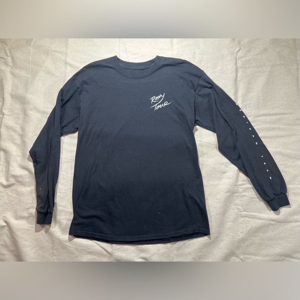 Men’s Khalid Roxy Tour Black Long Sleeve T Shirt Size L